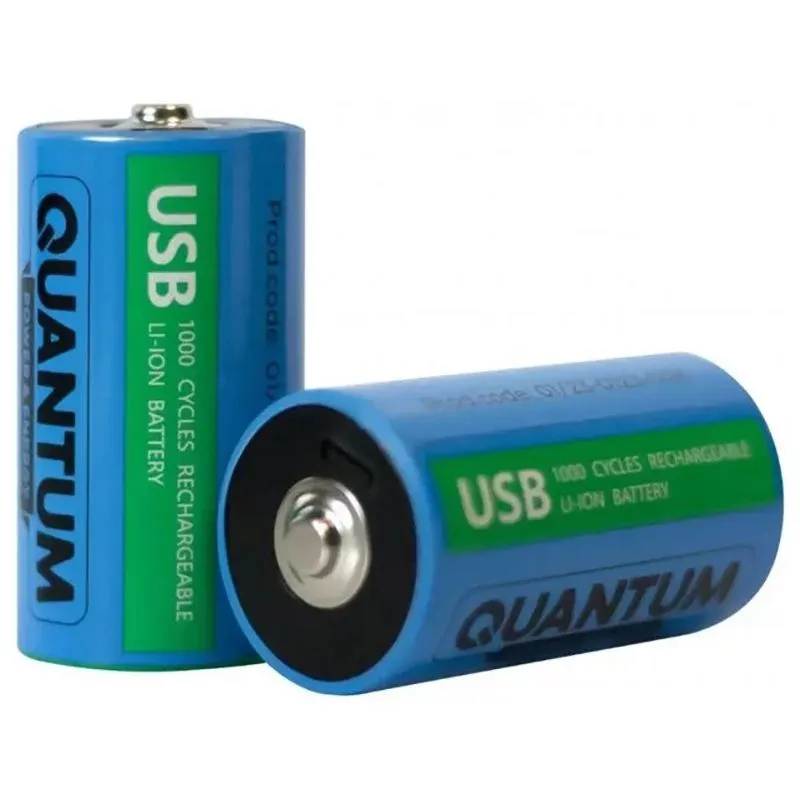 Аккумулятор Quantum USB, Li-ion, 5200 mAh, 2 шт, USB-C/Li-ionD-5200-PB2 купить недорого в Украине, фото 2