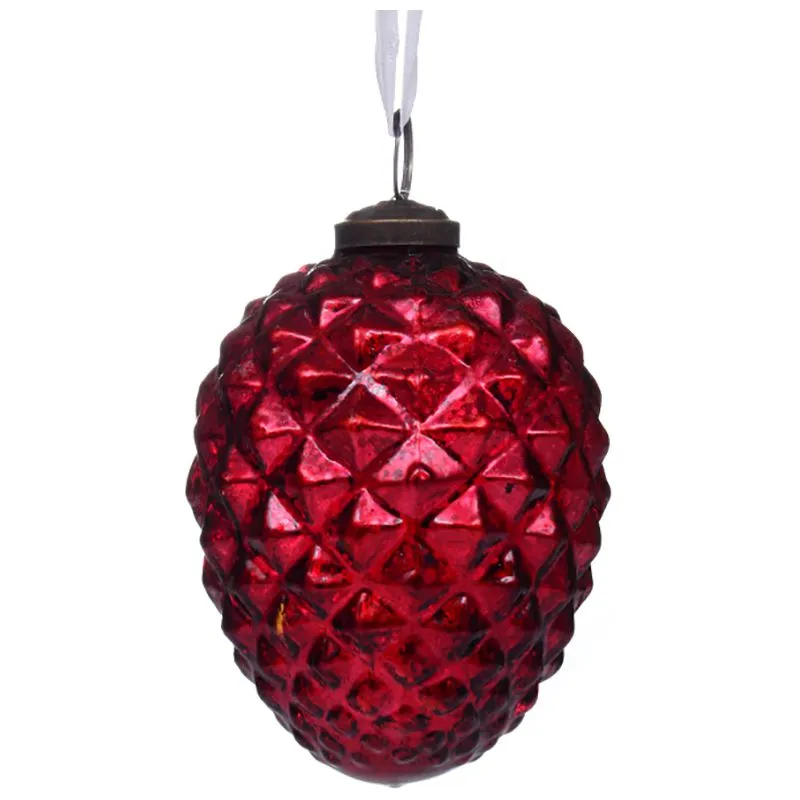 Игрушка ёлочная Lefard, 10 см, красный, 873-026 купить недорого в Украине, фото 1