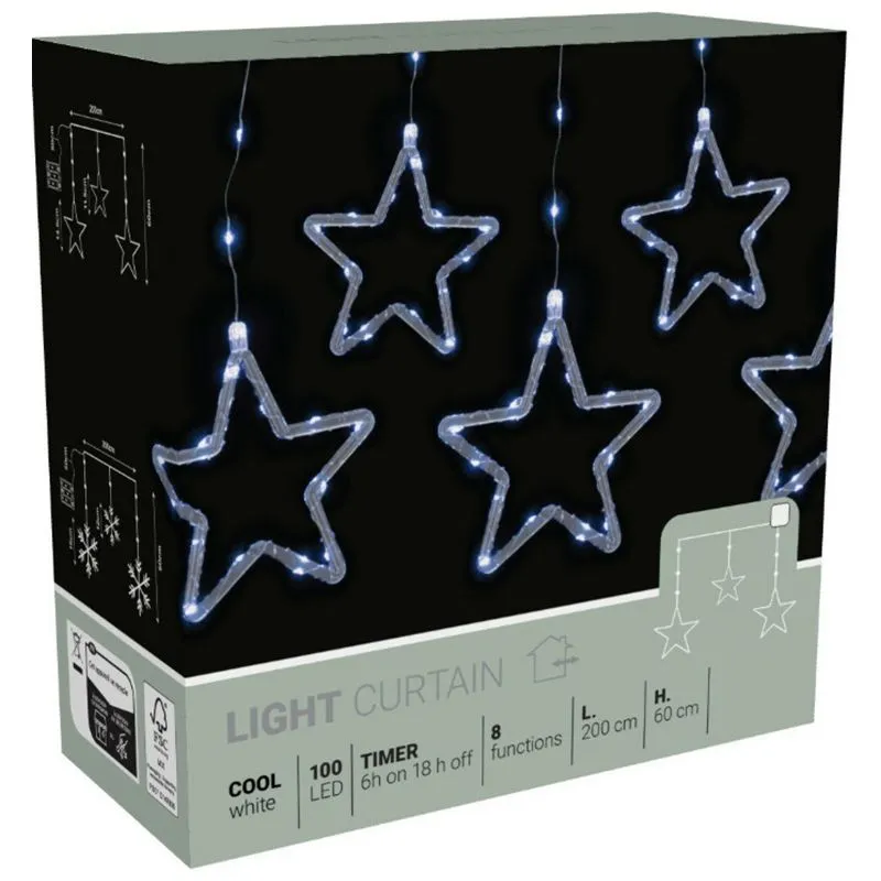 Гірлянда Koopman, 112 LED, холодний, 200х600 см, від батарейок, в асортименті, AVX100560, фото 1 Гірлянда Koopman, 112 LED, холодний, 200х600 см, від батарейок, в асортименті, AVX100560 купити недорого в Україні, фото 1