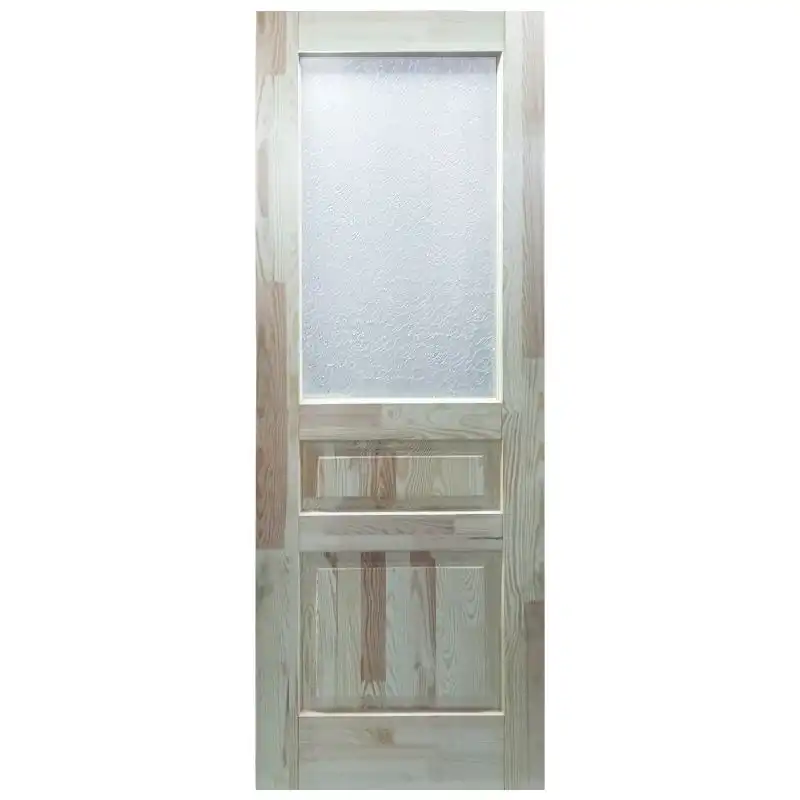 Дверне полотно напівскло Dominant Wood Модель 3-1, 2000х600х36 мм, сосна купити недорого в Україні, фото 1