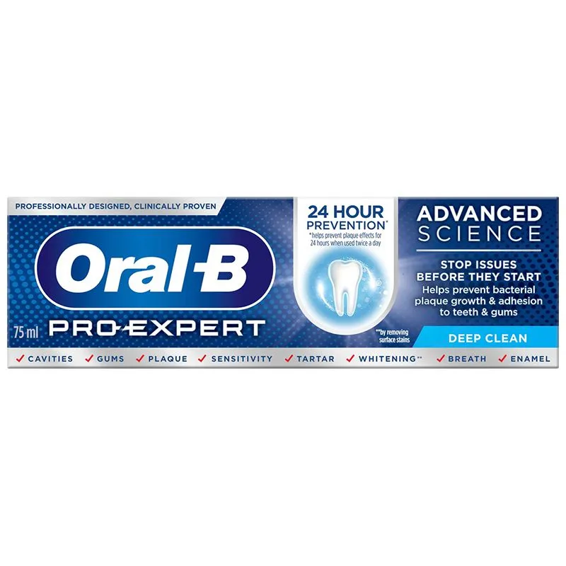 Зубна паста Oral-B Pro Експерт професійний захист, 75 мл купити недорого в Україні, фото 2