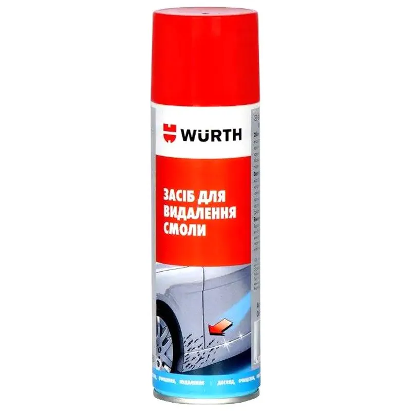 Засіб для видалення смоли та бітуму Wurth, 300 мл, 089026 купити недорого в Україні, фото 1