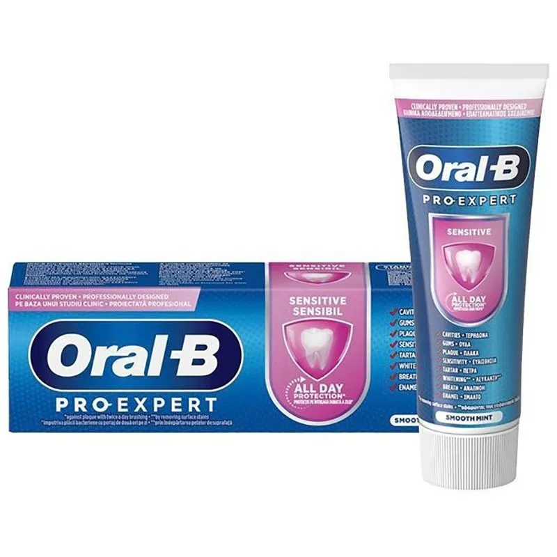 Зубна паста Oral-B Pro Експерт делікатне очищення, 75 мл купити недорого в Україні, фото 1