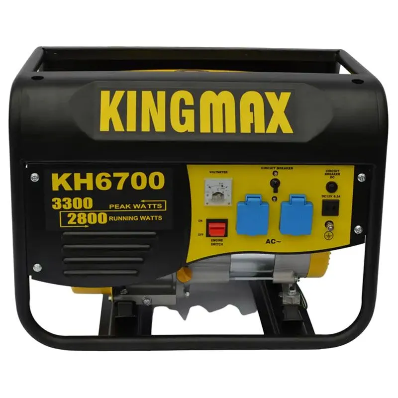 Генератор бензиновий Kingmax KH6700, 2,8 / 3,3 кВт купити недорого в Україні, фото 1