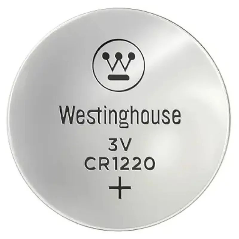 Батарейка дискова Westinghouse, CR1220, 5 шт, CR1220-BP5 купити недорого в Україні, фото 1