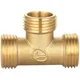 Трійник Double-lin, 1/2"х1/2"х1/2", З/З/З, 78-171, фото 1 Трійник Double-lin, 1/2"х1/2"х1/2", З/З/З, 78-171 купити недорого в Україні, фото 1