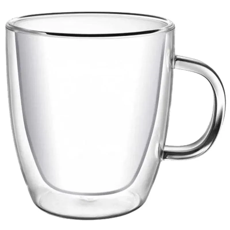 Набір чашок з подвійними стінками Con Brio, 2 шт, 350 мл, СВ8435-2 купити недорого в Україні, фото 1