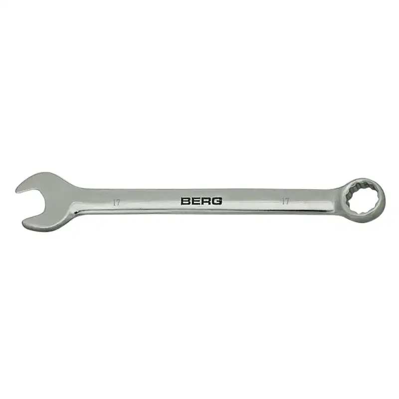 Ключ ріжково-накидний Berg Cr-V, 17 мм, 48-311 купити недорого в Україні, фото 1