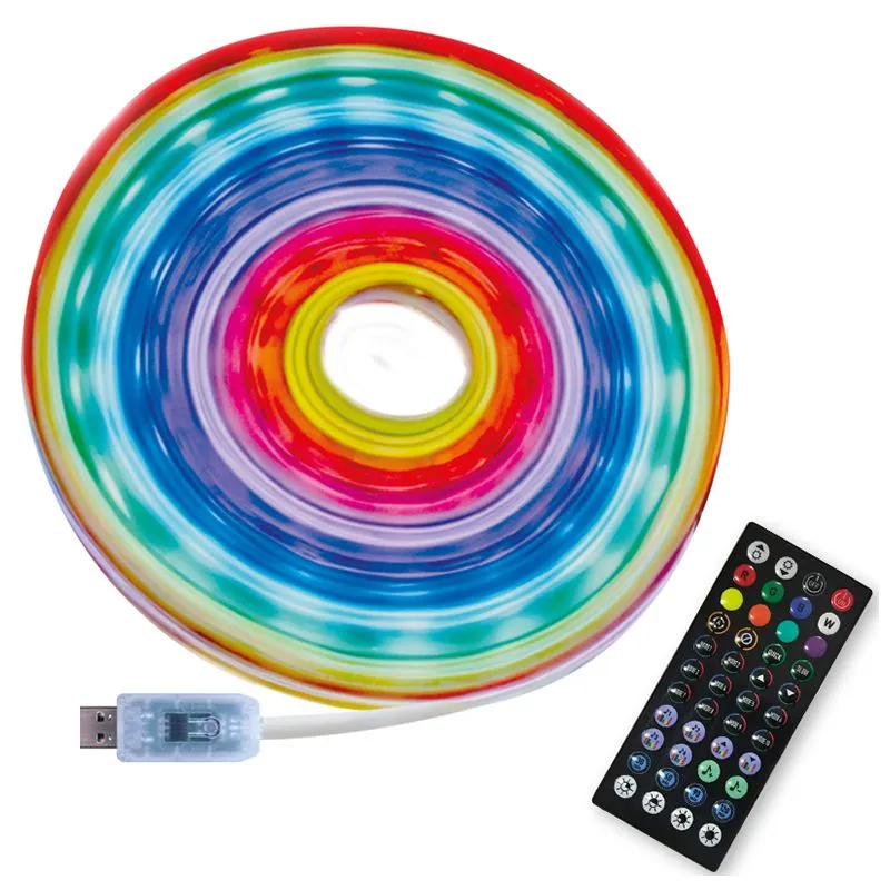 Лента светодиодная ELM RGB Neon, 8W, 5V, 5м, LS-10C ELM купить недорого в Украине, фото 1