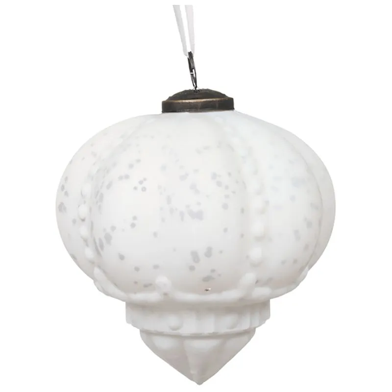 Игрушка ёлочная Lefard, 13 см, белый, 873-035 купить недорого в Украине, фото 1