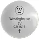 Батарейка дискова Westinghouse, CR1616, 5 шт, CR1616-BP5, фото 1 Батарейка дискова Westinghouse, CR1616, 5 шт, CR1616-BP5 купити недорого в Україні, фото 1