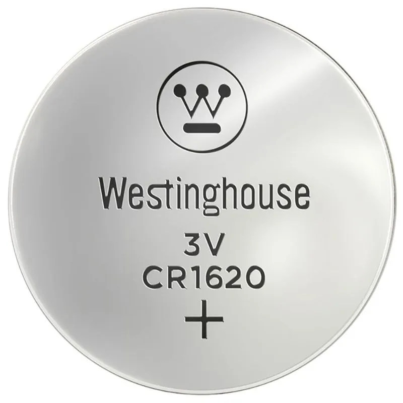 Батарейка дисковая Westinghouse, CR1620, 5 шт, CR1620-BP5 купить недорого в Украине, фото 1