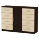 Комод 8+1 Компаніт, 1202х850х390 мм, венге купити недорого в Україні, фото 1
