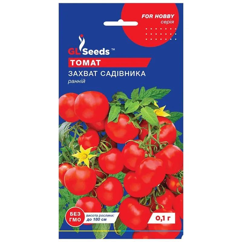 Насіння томата GL Seeds Захват садівника, 0,1 г купити недорого в Україні, фото 1