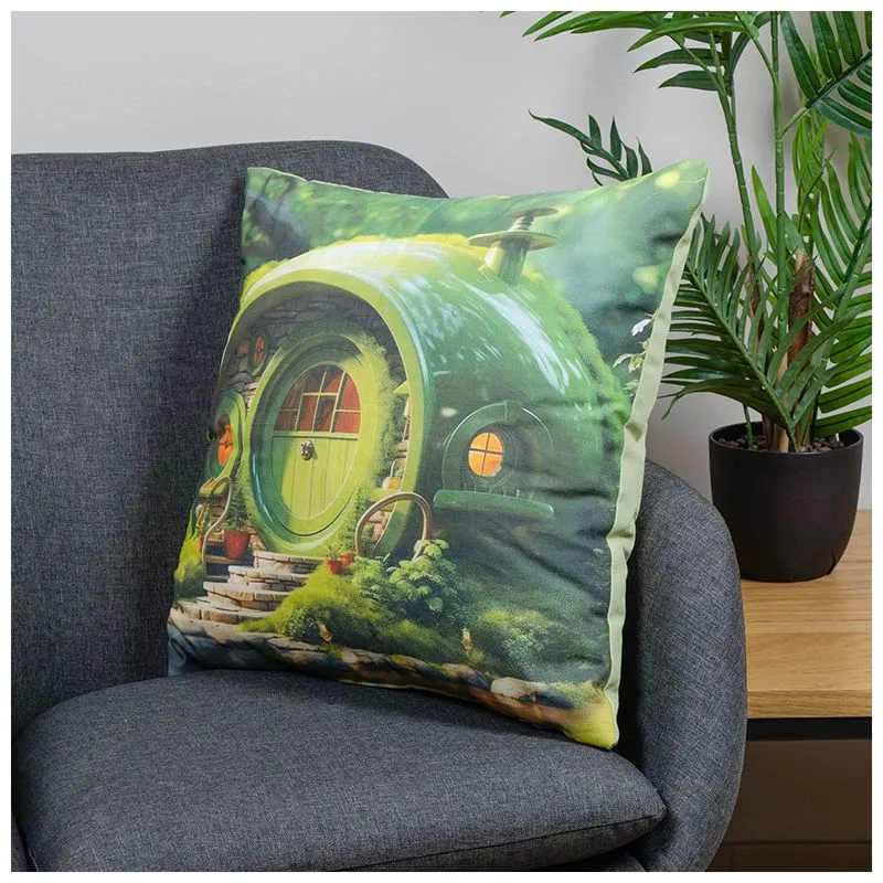 Подушка декоративна HomeLine Хатинка Хоббіта, 45х45 см, 189240 купити недорого в Україні, фото 2