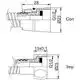 Шланг душовий Rubineta Con/Imp, 125 см, 600060B, фото 2 Шланг душовий Rubineta Con/Imp, 125 см, 600060B купити недорого в Україні, фото 2