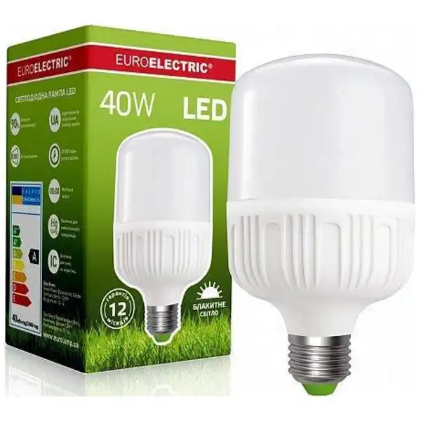 Лампа Eurolamp, 40W, E27, 6500K, LED-HP-40276 купить недорого в Украине, фото 1
