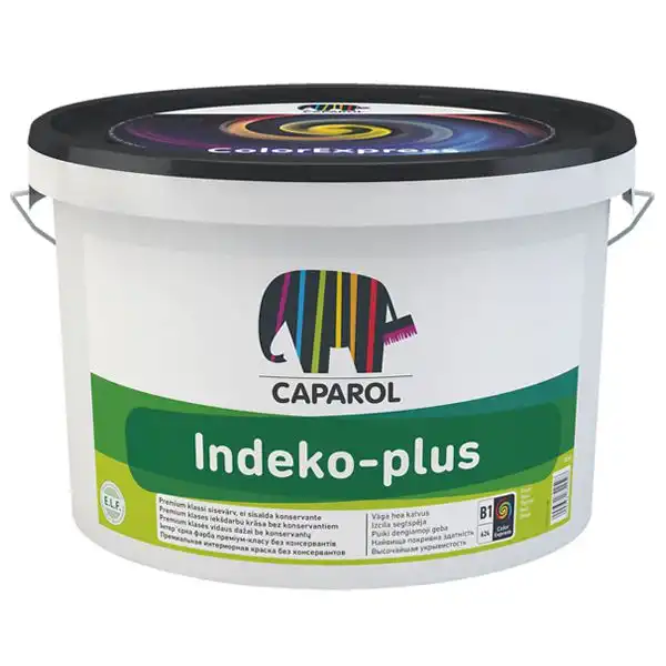 Краска интерьерная Caparol Indeko Plus XRPU B1, 2,5 л купить недорого в Украине, фото 1