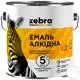 Емаль алкідна універсальна Zebra ПФ-116, 2,8 кг, матовий білий купити недорого в Україні, фото 1