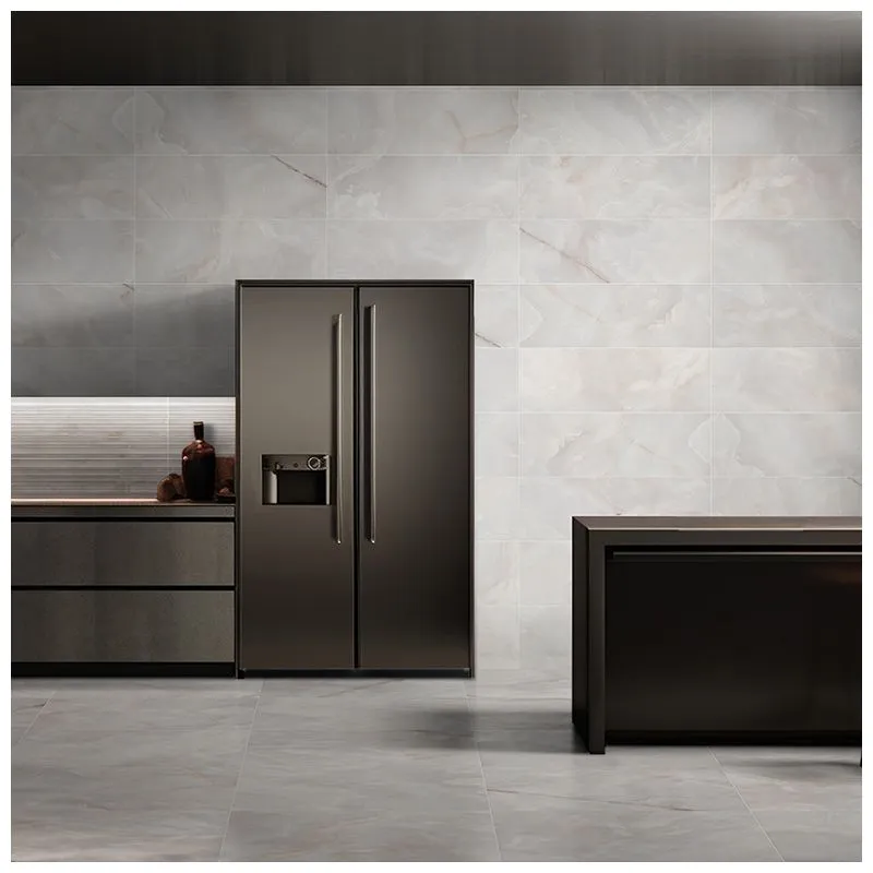 Плитка для стін Keros Ceramica Agata Gris rect, 300х900х10,7 мм, не еталон, BG000000002015 купити недорого в Україні, фото 1