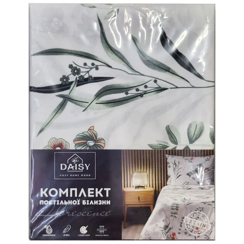 Комплект постельного белья Daisy, 150х215 см, Florescence A/Lily pad 16-58 купить недорого в Украине, фото 110869