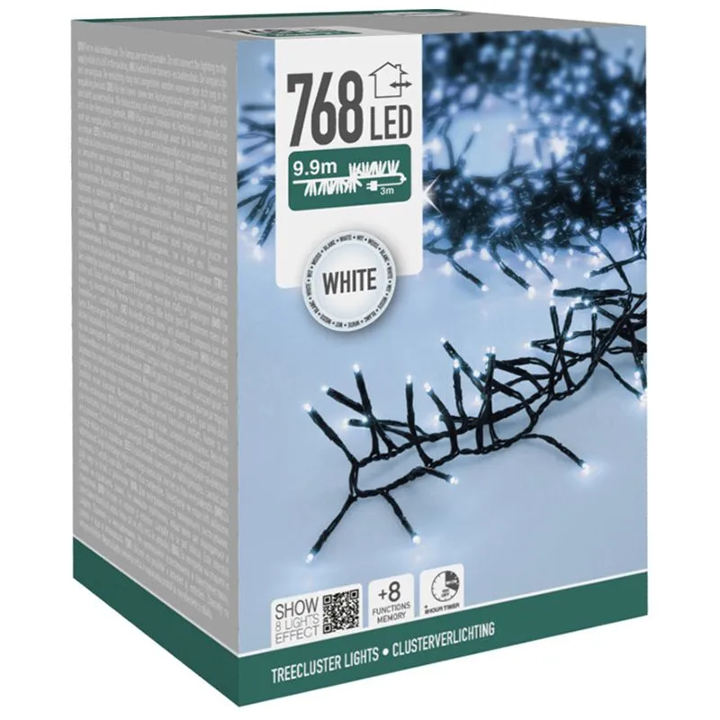 Гірлянда Koopman, 768 LED, холодний, від мережі, AX9560030 купити недорого в Україні, фото 1