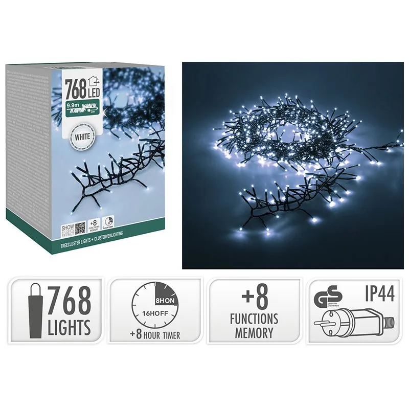 Гірлянда Koopman, 768 LED, холодний, від мережі, AX9560030 купити недорого в Україні, фото 2