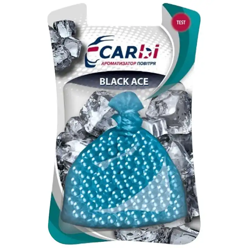 Ароматизатор повітря Carbi Black ice, 15 г, BI4871 купити недорого в Україні, фото 1