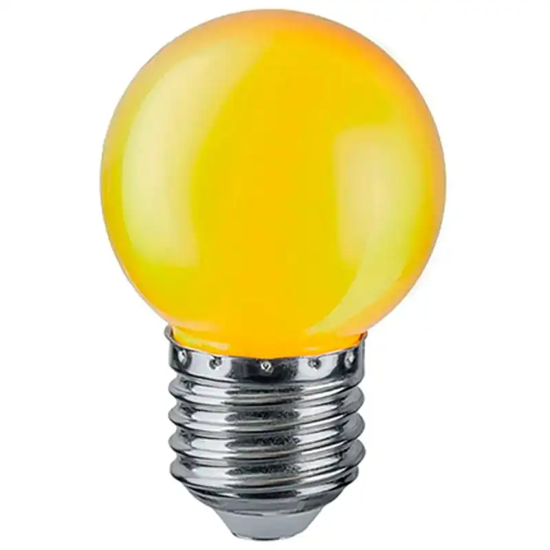Лампа Feron LB-37 G45, 1W, E27, желтая, 4803 купить недорого в Украине, фото 2