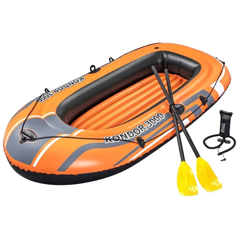 Лодка надувная Bestway Kondor 3000 Raft Set с веслами, 185x97 см, 61146 купить недорого в Украине, фото 1
