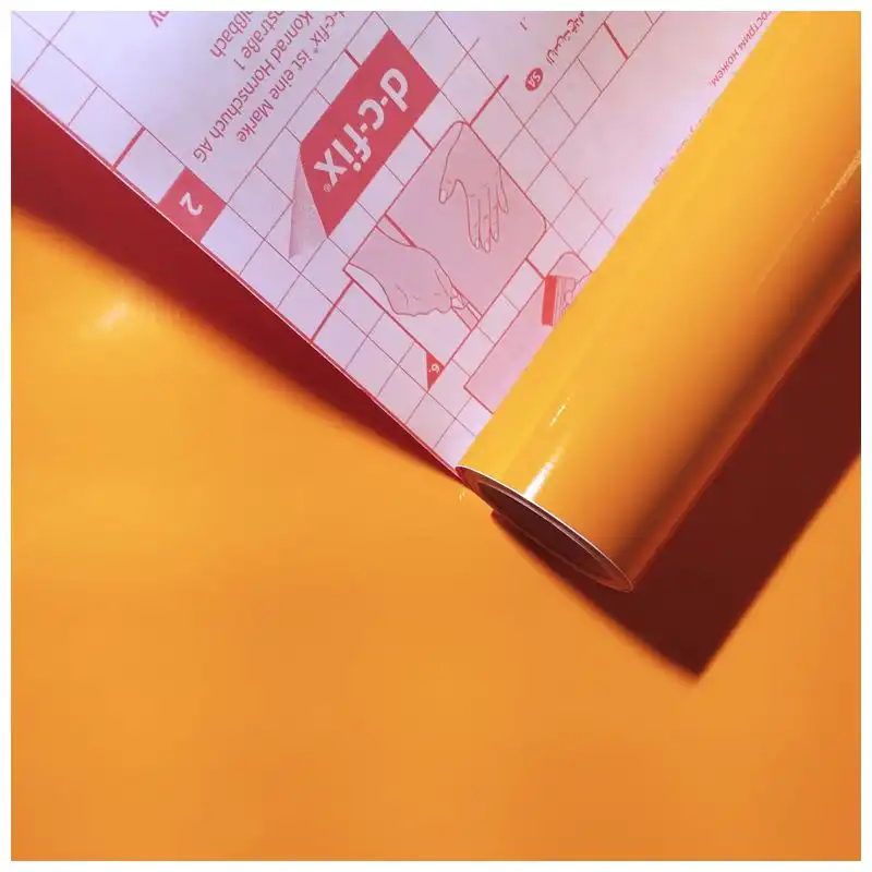 Пленка самоклеющаяся D-c-fix, 450 мм, 200-2878, желтый купить недорого в Украине, фото 2