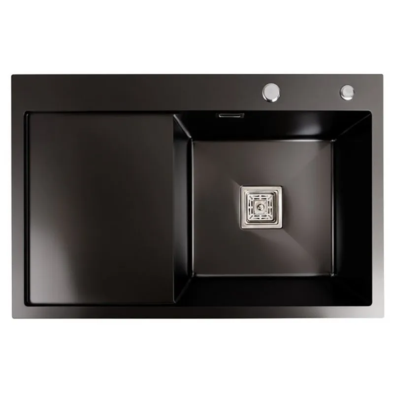 Мойка для кухни Platinum Handmade PVD Black, 780х500х230 мм купить недорого в Украине, фото 1