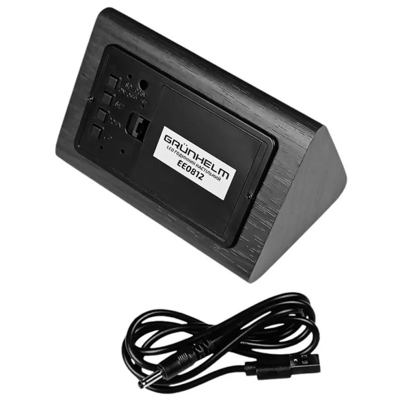Годинник настільний Grunhelm LED - EE0812, 122440 купити недорого в Україні, фото 2