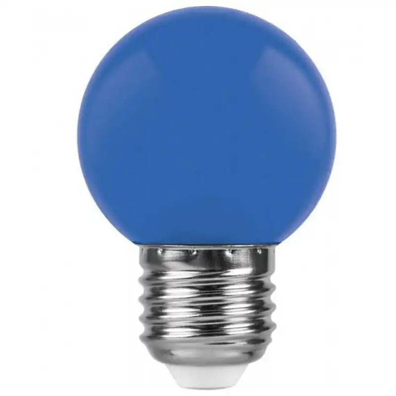 Лампа Feron LB-37 G45, 1W, E27, синя, 4583 купити недорого в Україні, фото 2