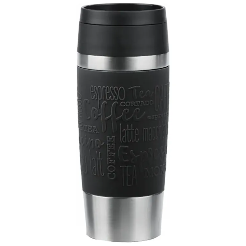 Термокухоль Tefal Travel Mug Classic, чорний, 360 мл, N2020210 купити недорого в Україні, фото 1