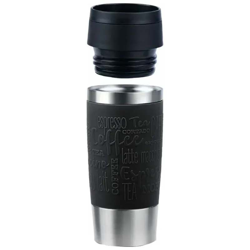 Термокухоль Tefal Travel Mug Classic, чорний, 360 мл, N2020210 купити недорого в Україні, фото 2