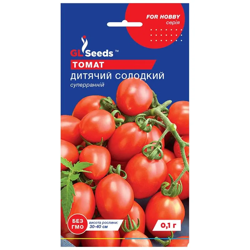 Семена томата GL Seeds Детский сладкий, 0,1 г купить недорого в Украине, фото 1