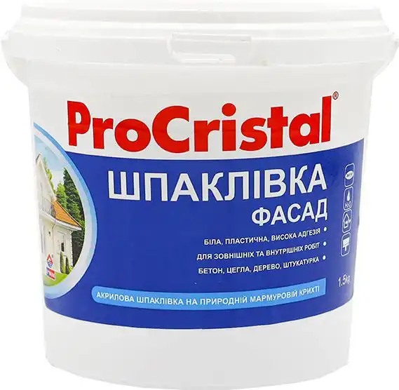 Шпаклівка фасадна Ірком, 4,5 кг купити недорого в Україні, фото 2