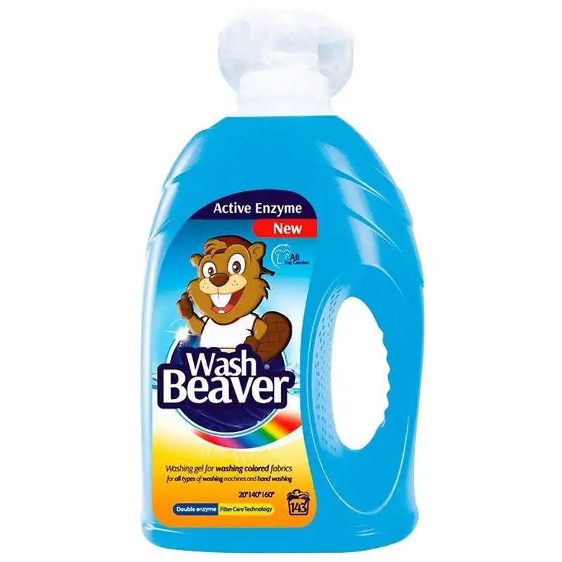 Гель для стирки Wash Beaver Color, 3300 мл, 041-1452 купить недорого в Украине, фото 1