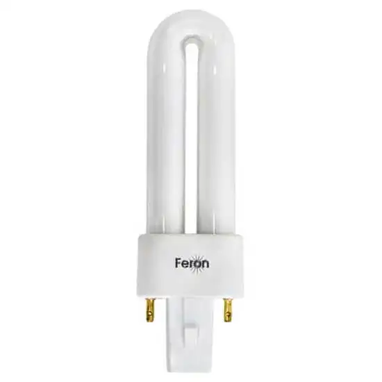 Лампа Feron 1U/2P EST1, 11W, G-23, 6400К, 473 купить недорого в Украине, фото 1