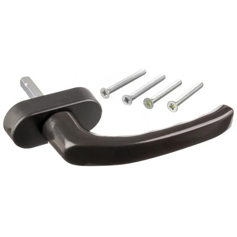 Ручка віконна Hoppe Stuttgart Secustik, коричневий, 40606126 купити недорого в Україні, фото 1