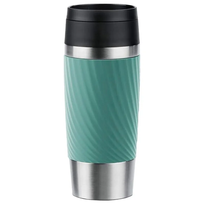 Термочашка Tefal Travel Mug Classic Twist, 360 мл, зеленый, N2024310 купить недорого в Украине, фото 1