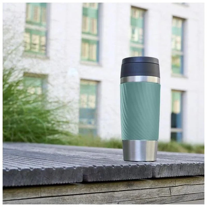 Термочашка Tefal Travel Mug Classic Twist, 360 мл, зеленый, N2024310 купить недорого в Украине, фото 2