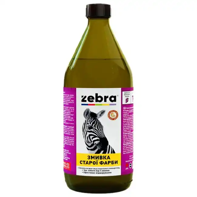 Смывка старой краски Zebra СП-6, 1,1 кг купить недорого в Украине, фото 1
