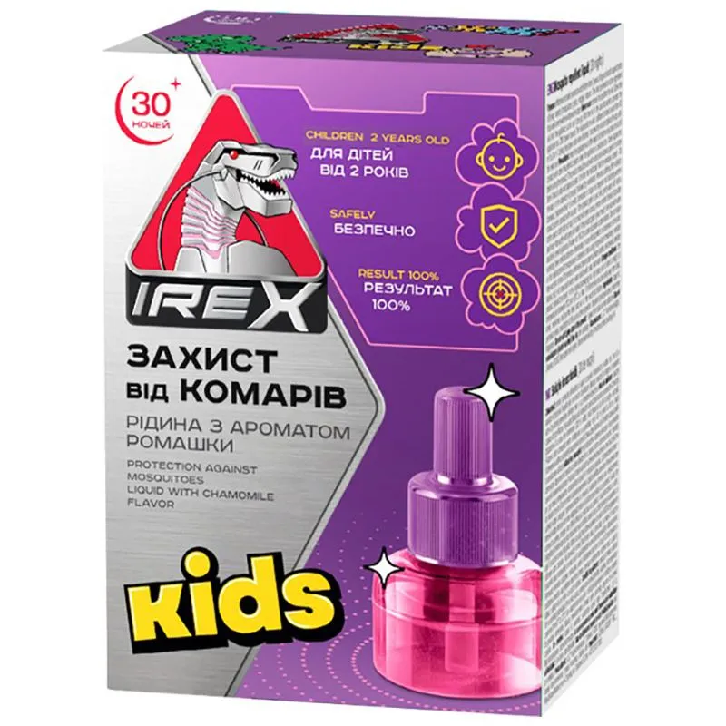 Жидкость от комаров Irex Kids, 30 ночей купить недорого в Украине, фото 1