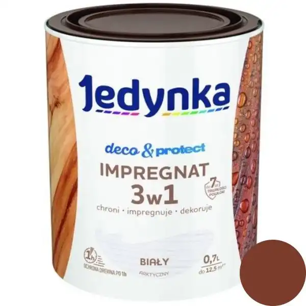 Антисептик Jedynka Deco & Protect Impregnat, 0,7 л, азіатський тік, фото 34392 Антисептик Jedynka Deco & Protect Impregnat, 0,7 л, азіатський тік купити недорого в Україні, фото 34392
