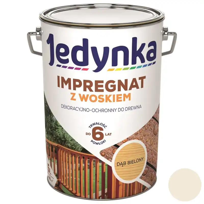 Антисептик Jedynka Impregnat, 2,5 л, білий купити недорого в Україні, фото 1