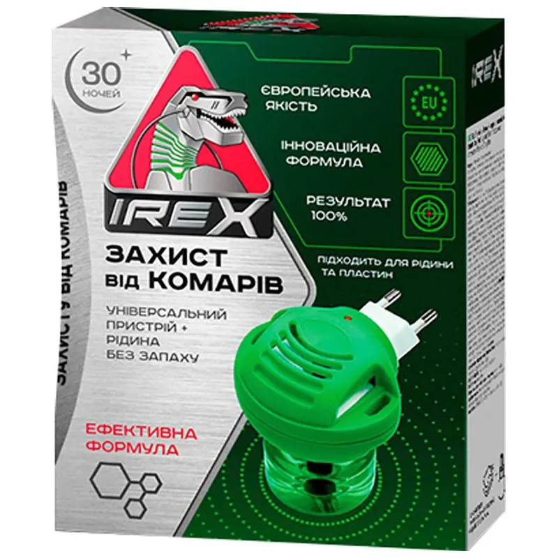 Комплект от комаров прибор и жидкость Irex, 30 ночей купить недорого в Украине, фото 1