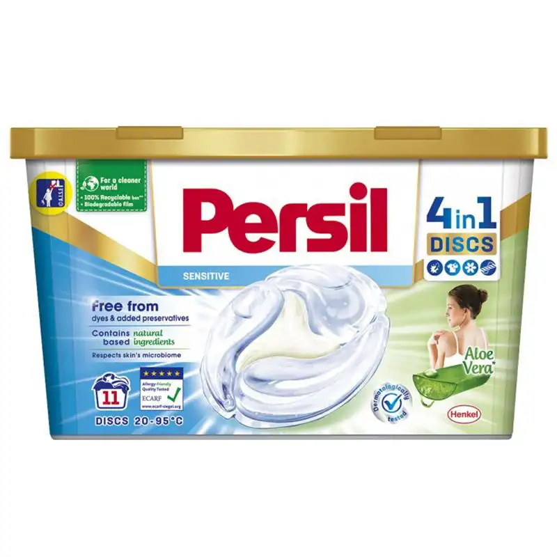 Диски для прання Persil Sensitive, 11 шт. купити недорого в Україні, фото 1