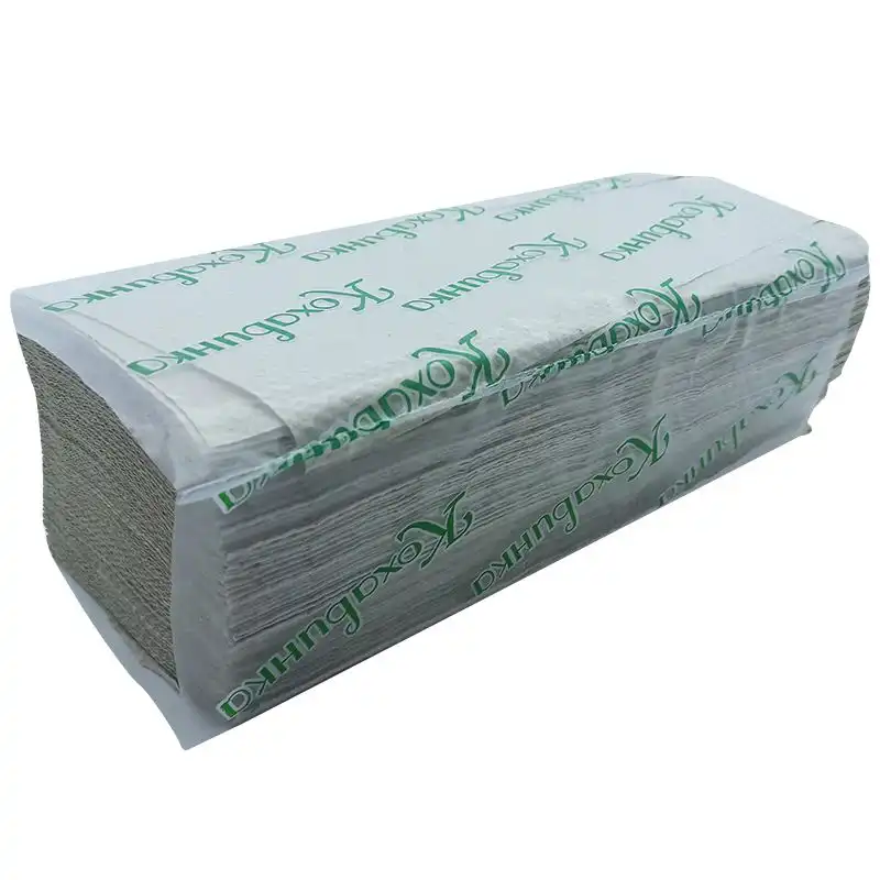 Полотенце бумажное в листах Кохавинка, 1-слойное, серый купить недорого в Украине, фото 1
